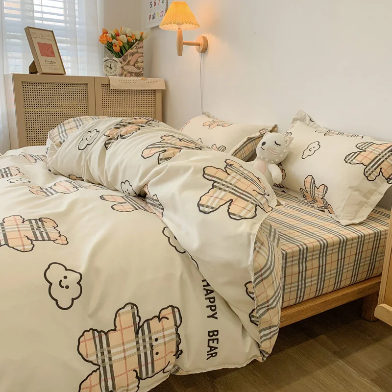 

Cute Bedding Set Nordic Covers and Sheets...queen Bedding Nordic Children's Case Comforter Bedding Sets Qu.. Adornment 2 Person.