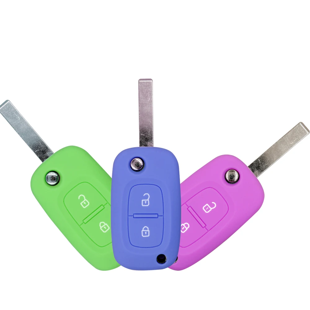 

Colorful High Quality Cheap Shockproof Durable Remote Soft Silicone Car Key Fob Cover Case Protector Keyless Jacket Holder