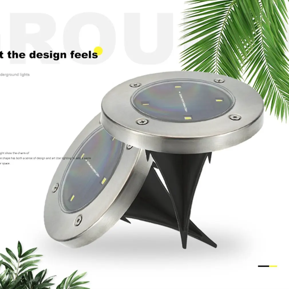 Нержавеющая сталь открытый двор земли непромокаемый солнечный подземный