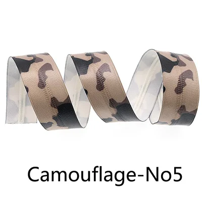 Camouflage-No5 Meetee, 2 метра, 3#5#, нейлоновая катушка, Водонепроницаемая молния, цветная кодовая обратная молния, с слайдером, сделай сам, для одежды, для улицы, сумки, швейные принадлежности - Цвет: Camouflage-No5