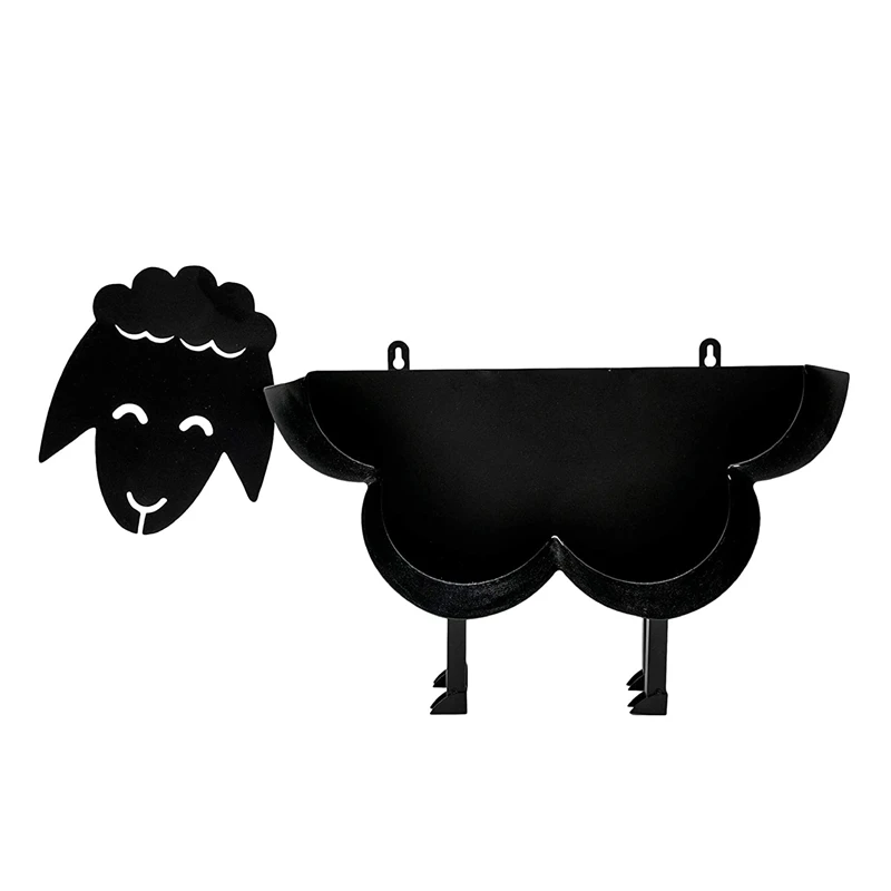 cute black sheep toilet paper roll holder novelty free standing or wall mounted toilet roll tissue paper storage stand free global shipping