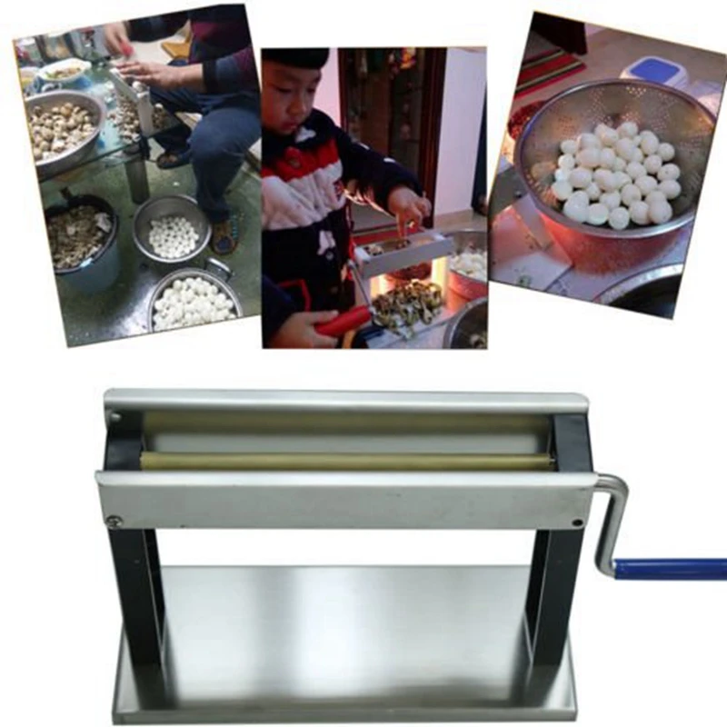 

Manual Quail Egg Peeler Sheller Household Quail Bird Egg Peeling Machine Egg Huller