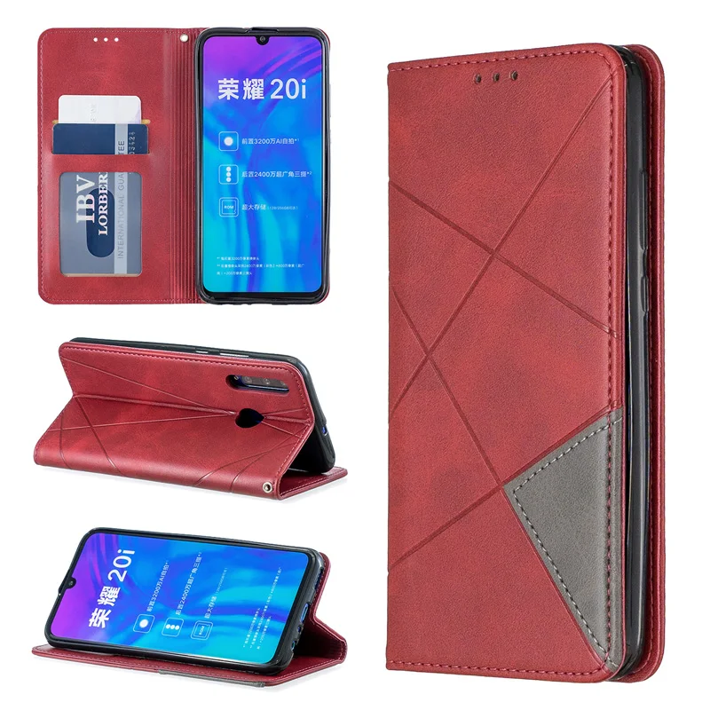 Флип чехлы для huawei P30 Pro P20 Lite 2019 чехол кошелек мобильного телефона на P Smart Plus Z TPU