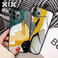 rock marble cover for iphone 12 pro max case x xs max xr se 2020 7 8 plus soft black silicone fundas coque for iphone 11 case