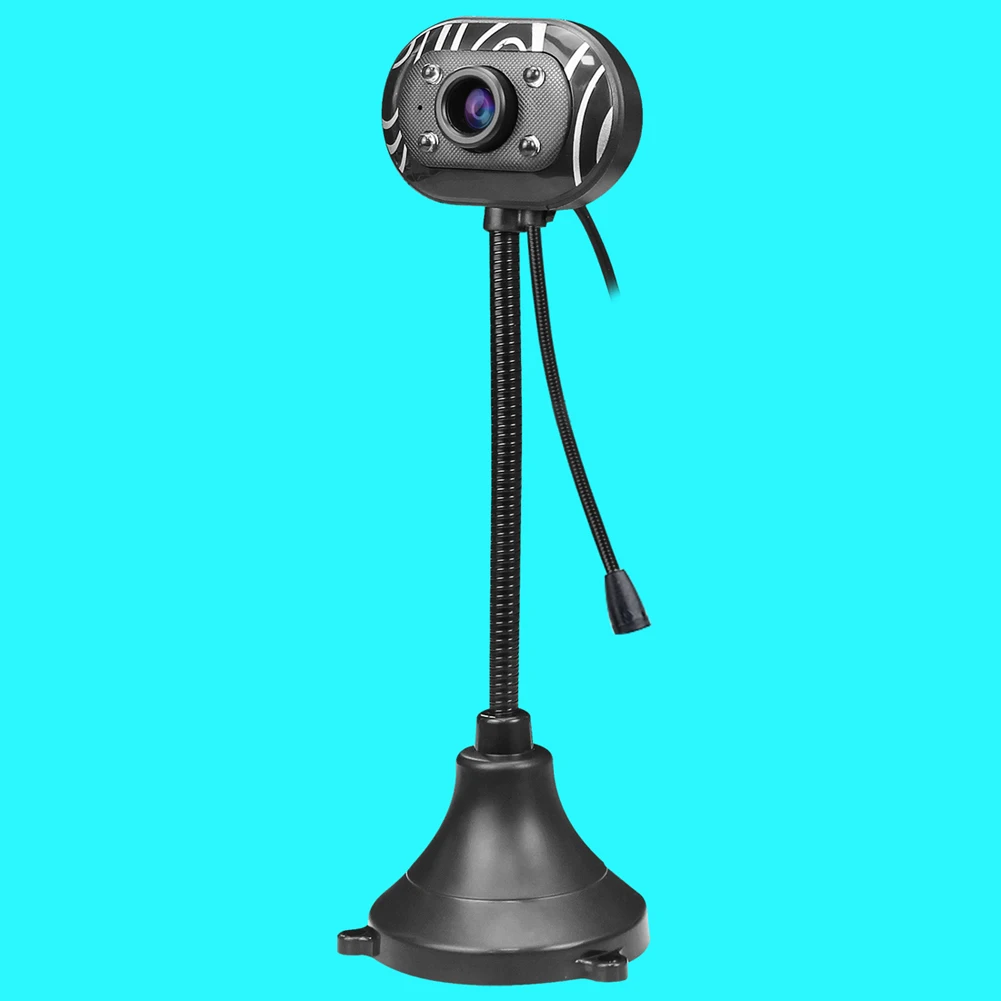 

High Flexible Web Camera Online Class 480P HD Camera with Microphone Live Streaming Webcam JHP-Best