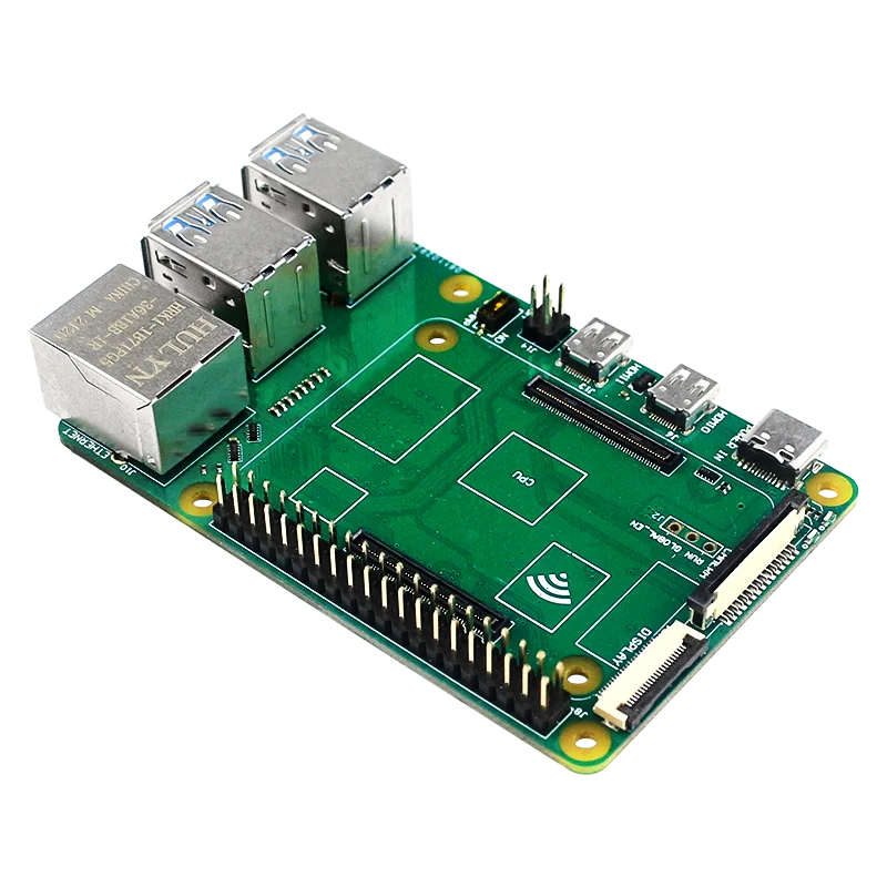 Плата ввода-вывода Raspberry Pi CM4 для компьютера модуль 4 PI 4B адаптер с портами USB 3 0 PoE CSI