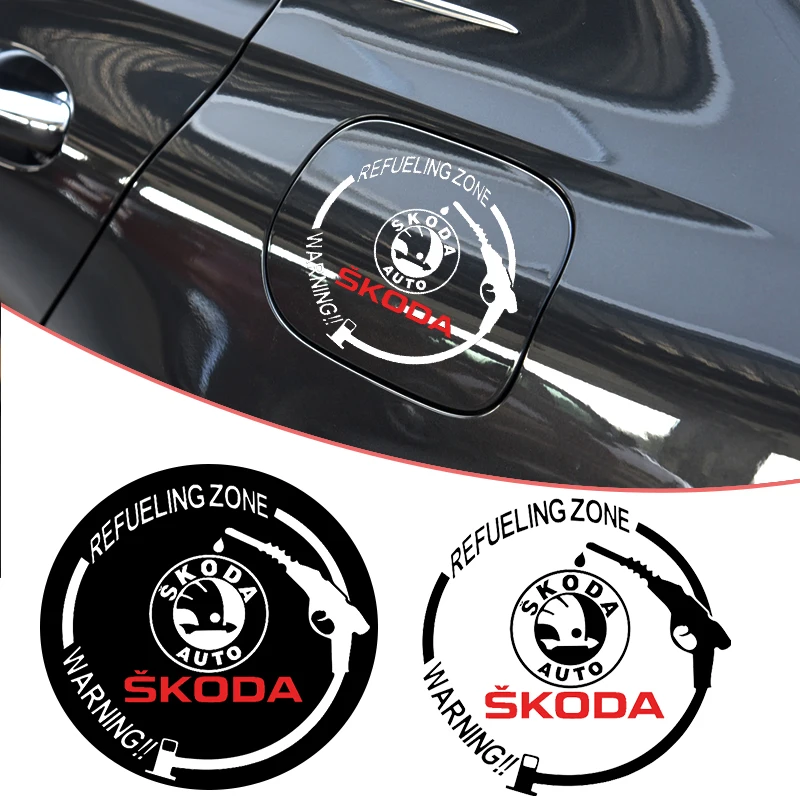 

1pcs Car Waterproof Fuel Tank Cover Sticker For Peugeot 206 208 308 307 207 3008 2008 407 508 408 rcz rifter 2021 logo