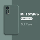 Mi 10 t Pro mi10t mi 10 t pro lite 5G чехол из жидкого силикона защитая крышка для Xiaomi Mi 10 t Pro mi10t Pro 10 t lite чехол