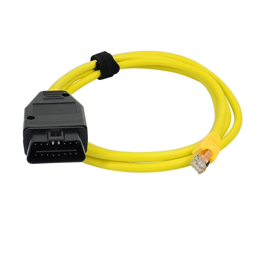 Кабель данных ENET 3.23.4 V50.3 16-контактный для BMW Ethernet к OBD RJ45 Интерфейс ICOM