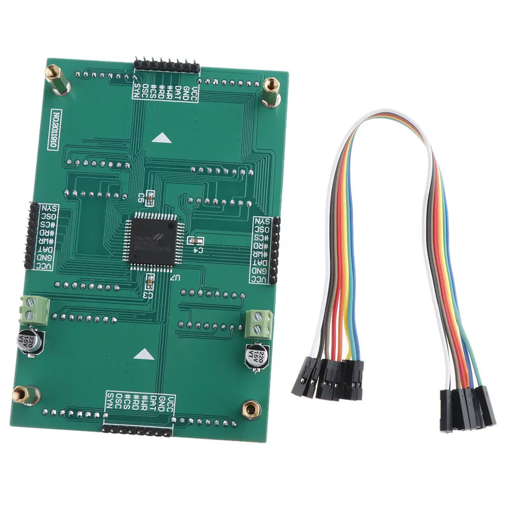 

Красная светодиодная решетка 16x24 текст субтитров китайский дисплей HT1632C 3,3 V-5V