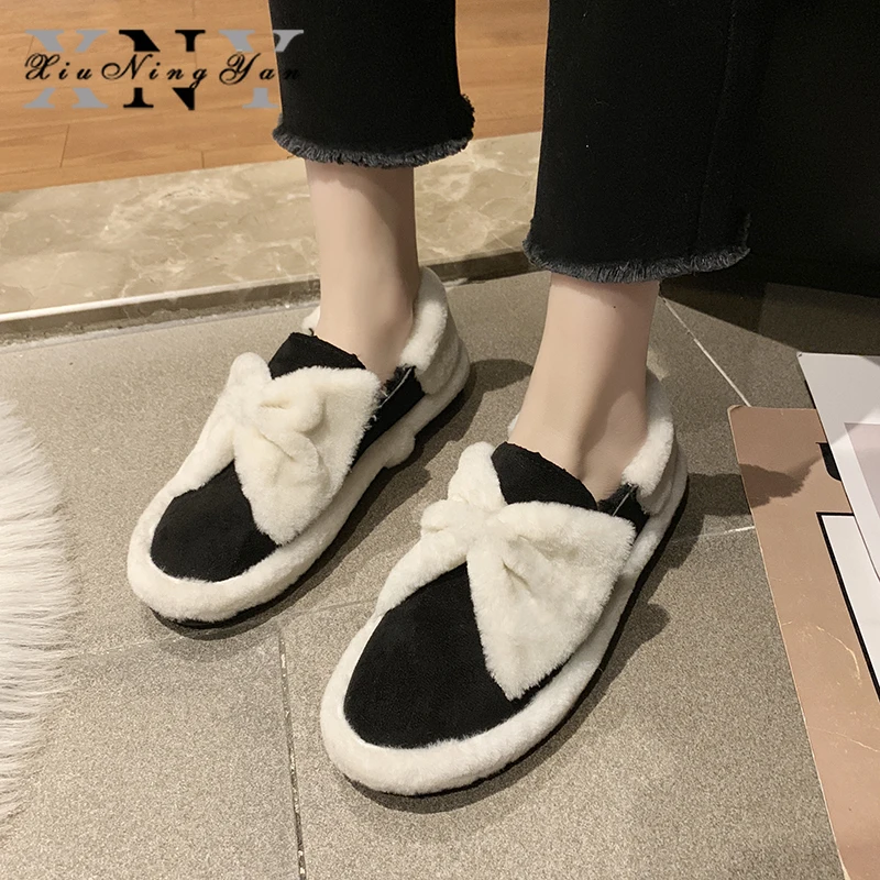 Женские мокасины с мехом черные зеленые мягкие балетки на плоской подошве