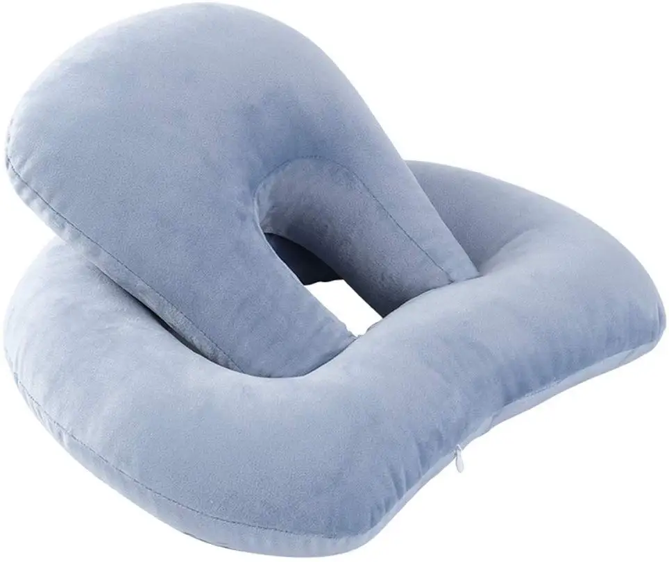 

Sleep Pillow Lunch Break Safe and Healthy Outdoor Garden Cushion Cotton Travel/office/home Pillow Hollow Nap Pillow Office