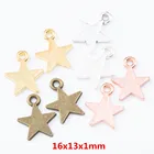 55 шт., подвески в виде звезды из античного цинкового сплава для самостоятельного изготовления ювелирных изделий, 7865