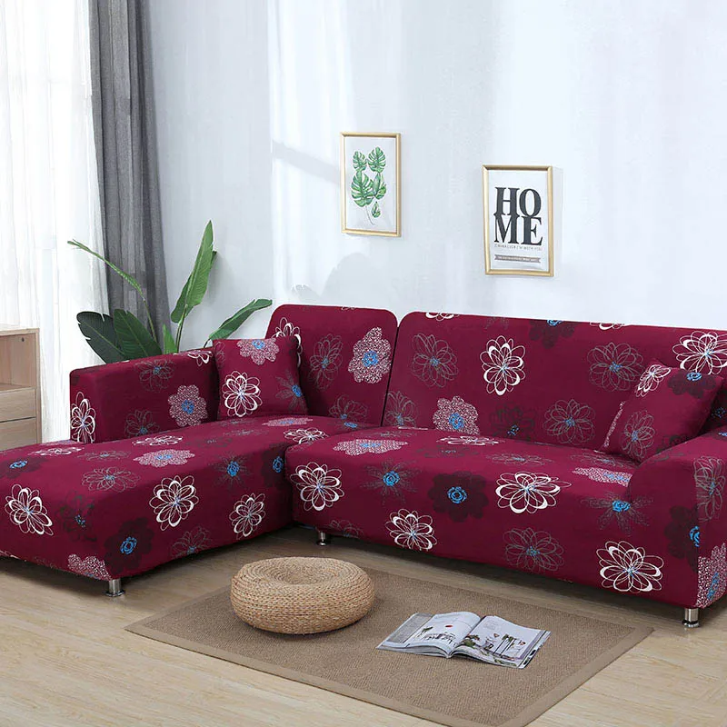 1/2piece Sofa Cover Elastic Couch for Living Room Please Order 2Pieces if is L-shaped Corner Chaise Longue | Дом и сад