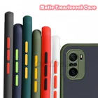 Чехол для Redmi Note 10, противоударный матовый чехол для Redmi Note 10 4G