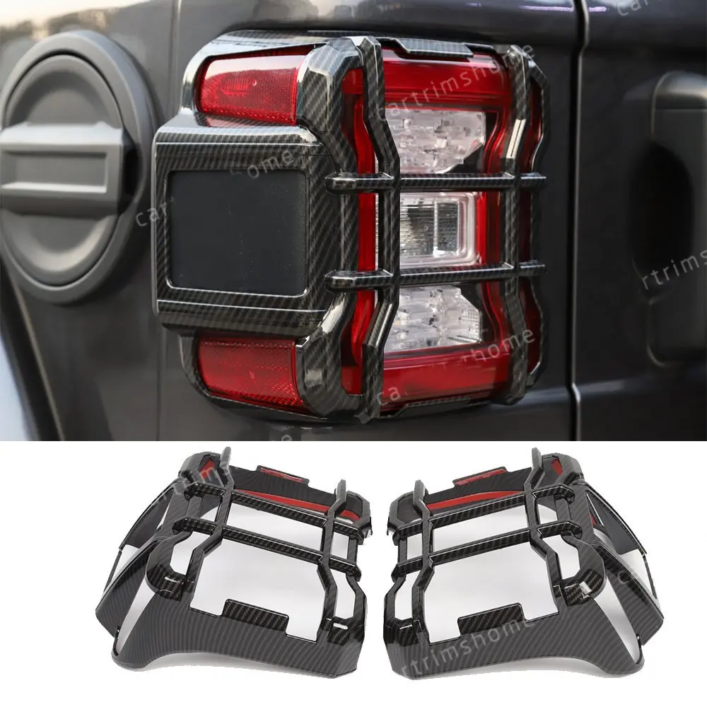 ABS Rear Tail Light Lamp Guard Cover Trim Protector for Jeep Wrangler JL 2018-2019 | Автомобили и мотоциклы