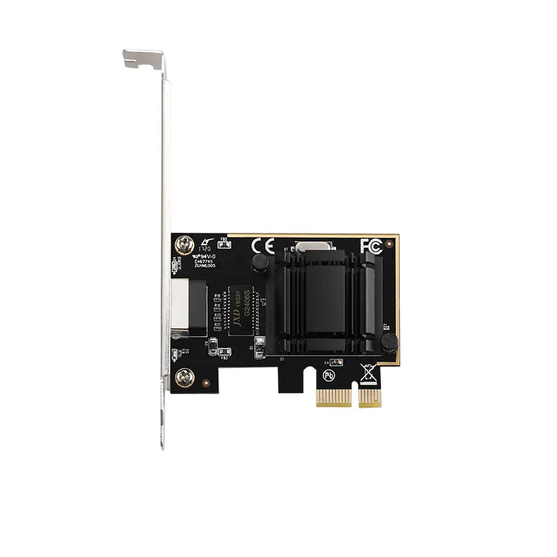 Сетевая карта PCI Gigabit Ethernet 1000 RJ-45 Мбит/с чипсет Intel 1210AT 10/100 PCIe 1x NIC | Компьютеры и офис