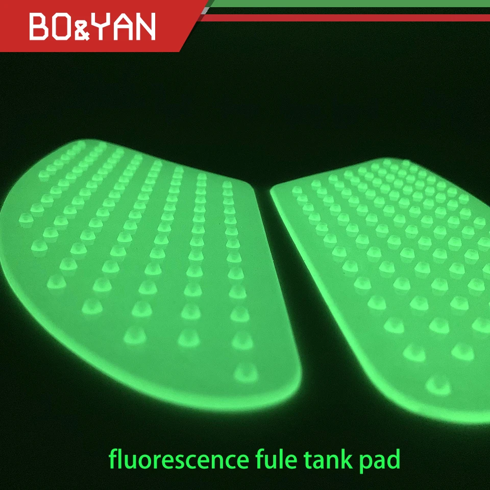 

Для Yamaha Kawasaki Honda Suzuki Ducati BMW Универсальный мотоциклетный флуоресцентный бак Тяговый коврик боковой газовый наколенник протектор