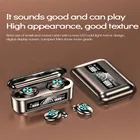 TWS-наушники F9 с bluetooth, микрофоном и зарядным футляром
