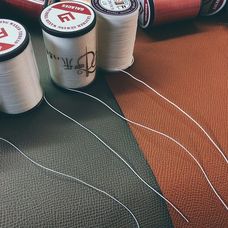 Круглая швейная восковая нить для кожаного браслета 0 65 мм 60 метров | Дом и сад