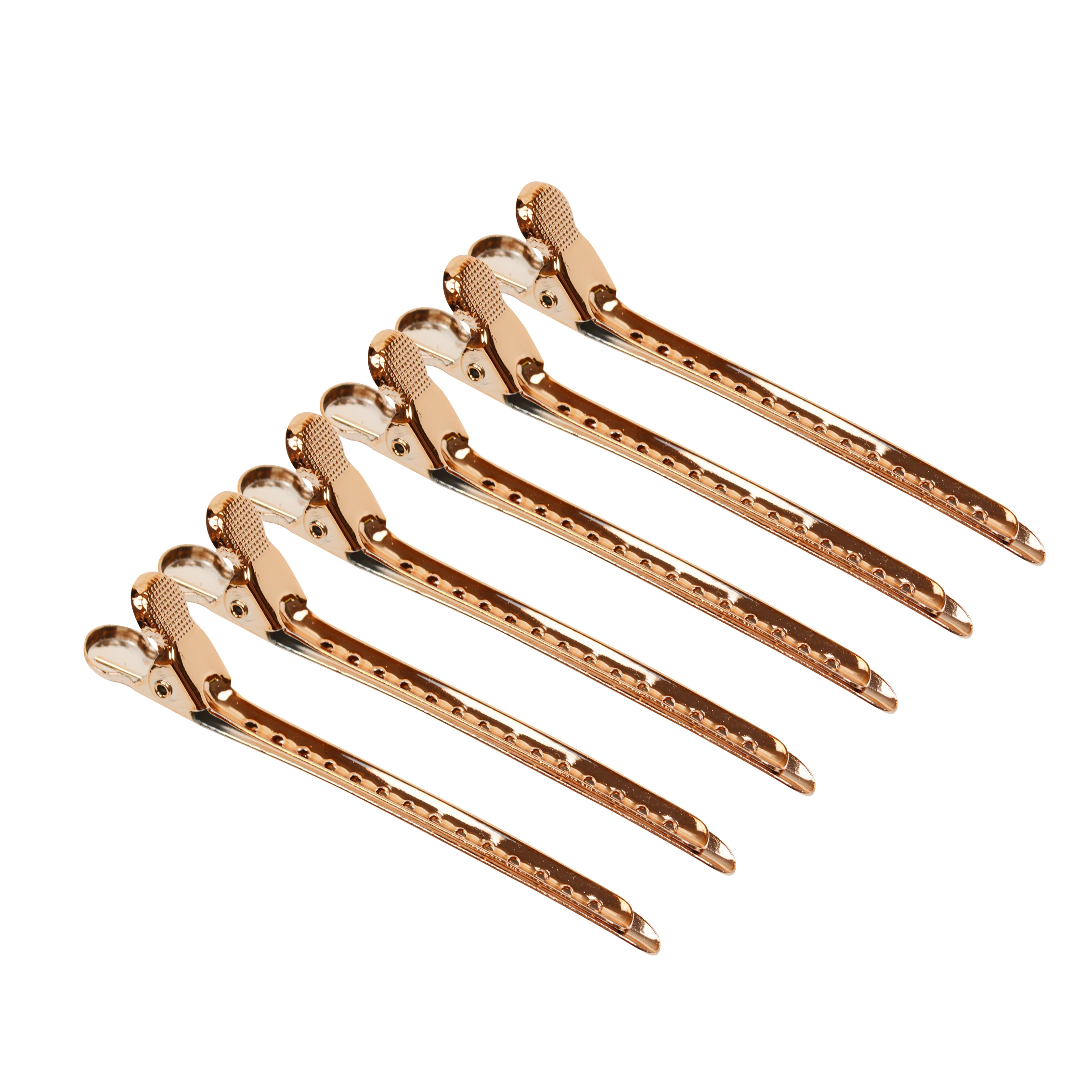 12 шт. фиолетовые заколки для волос зажим укладки стальной плоский металлический