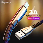 Micro USB кабель 3A Быстрая зарядка USB синхронизация данных Быстрая зарядка 3,0 кабель для Samsung Xiaomi Sony Honor LG Android Micro кабель для передачи данных