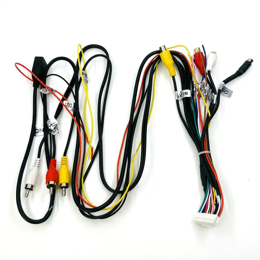 Автомобильные универсальные беспроводные комплекты для модернизации CarPlay Android Auto LVDS RGB CVBS HDMI Поддержка сенсорного экрана Ручка MIC BT Рулевое колесо RCA