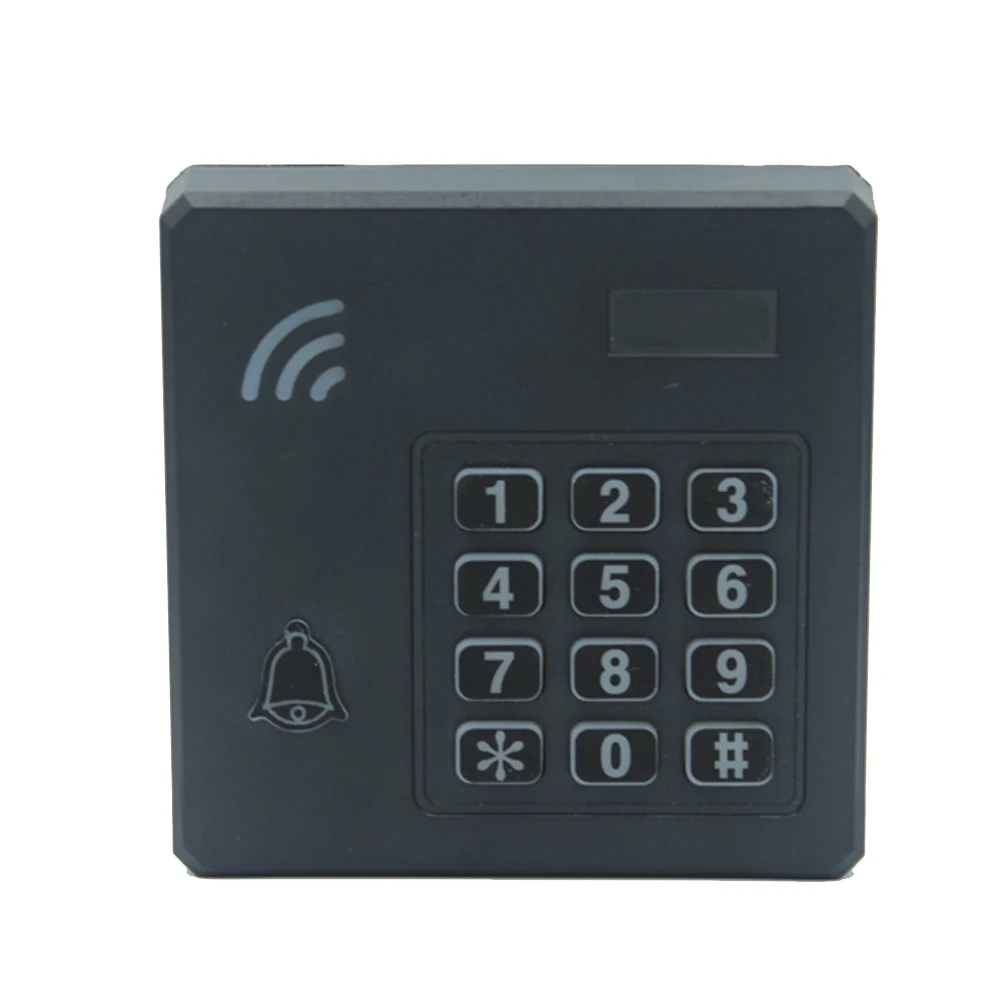 

Waterproof RFID 125Khz/13.56Mhz ID IC Access Control Reader Entry Access Control Keyboard wiegand 26 34 Output Reader No User