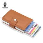 Новинка, смарт-кошельки с защитой от рчид и магнитных карт, мужской кошелек из искусственной кожи, винтажные короткие женские кошельки, мини-кошелек для денег, Прямая поставка