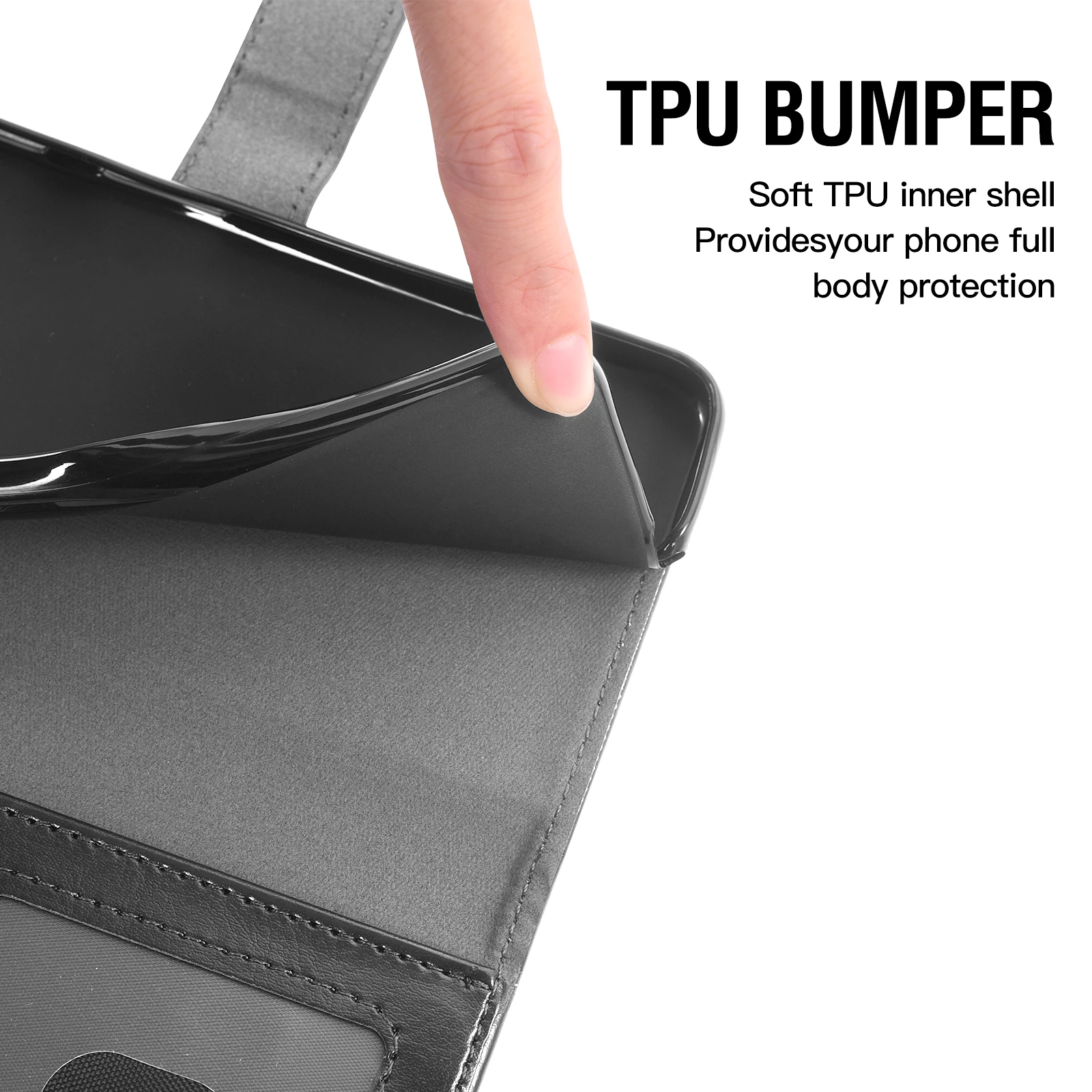 flip cover leather wallet phone case for tecno phantome x pova 2 le7 spark 6 go 2020 5 air infinix smart 5 hot 10 lite x657 6air free global shipping