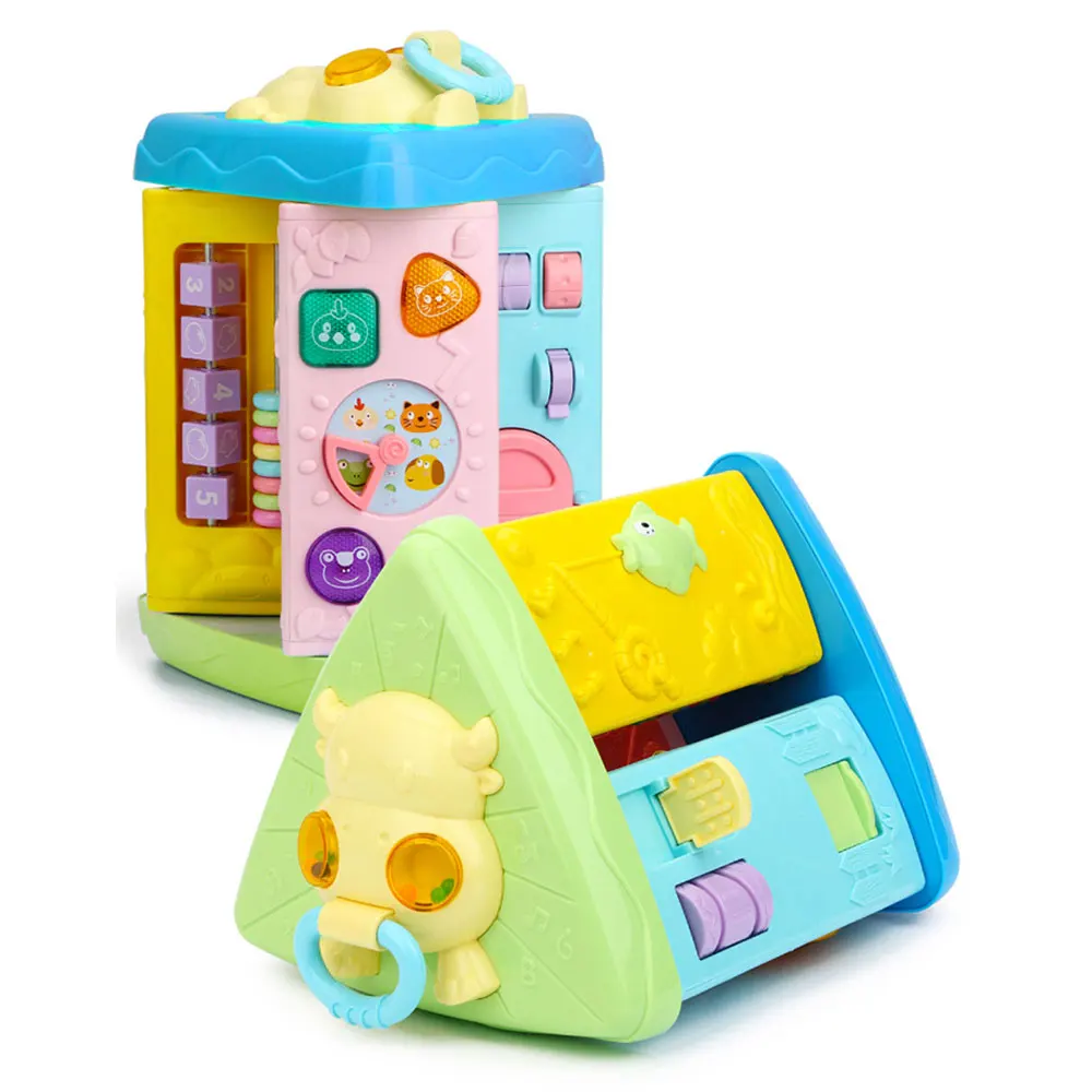 Детские Забавные музыкальные электронные домики Многофункциональные