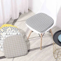 simplrdic printing chair cushion nordic multi color office dining stool nonslip pad sponge tassel velvet sofa pillow 4042cm 1pc