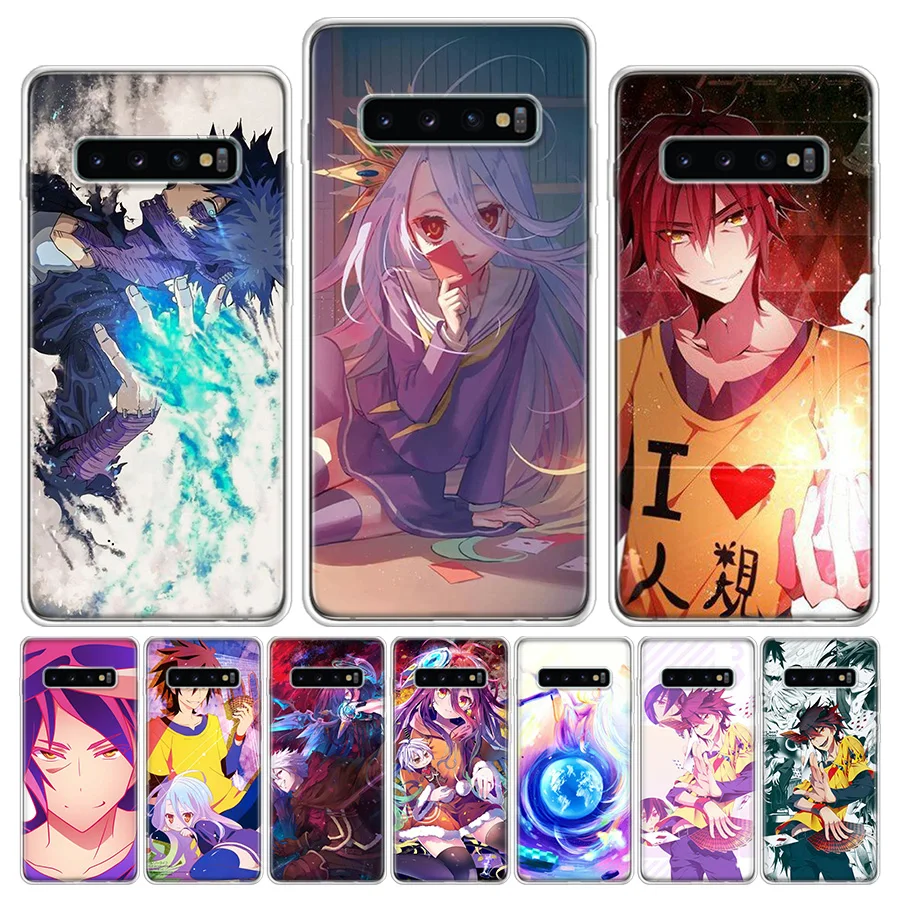 Чехол для телефона с аниме No Game Life чехол Galaxy Note 10 Lite 20 Ultra 9 8 Samsung A70 A50S A40 A30 A20E A10S A9 A8 A7