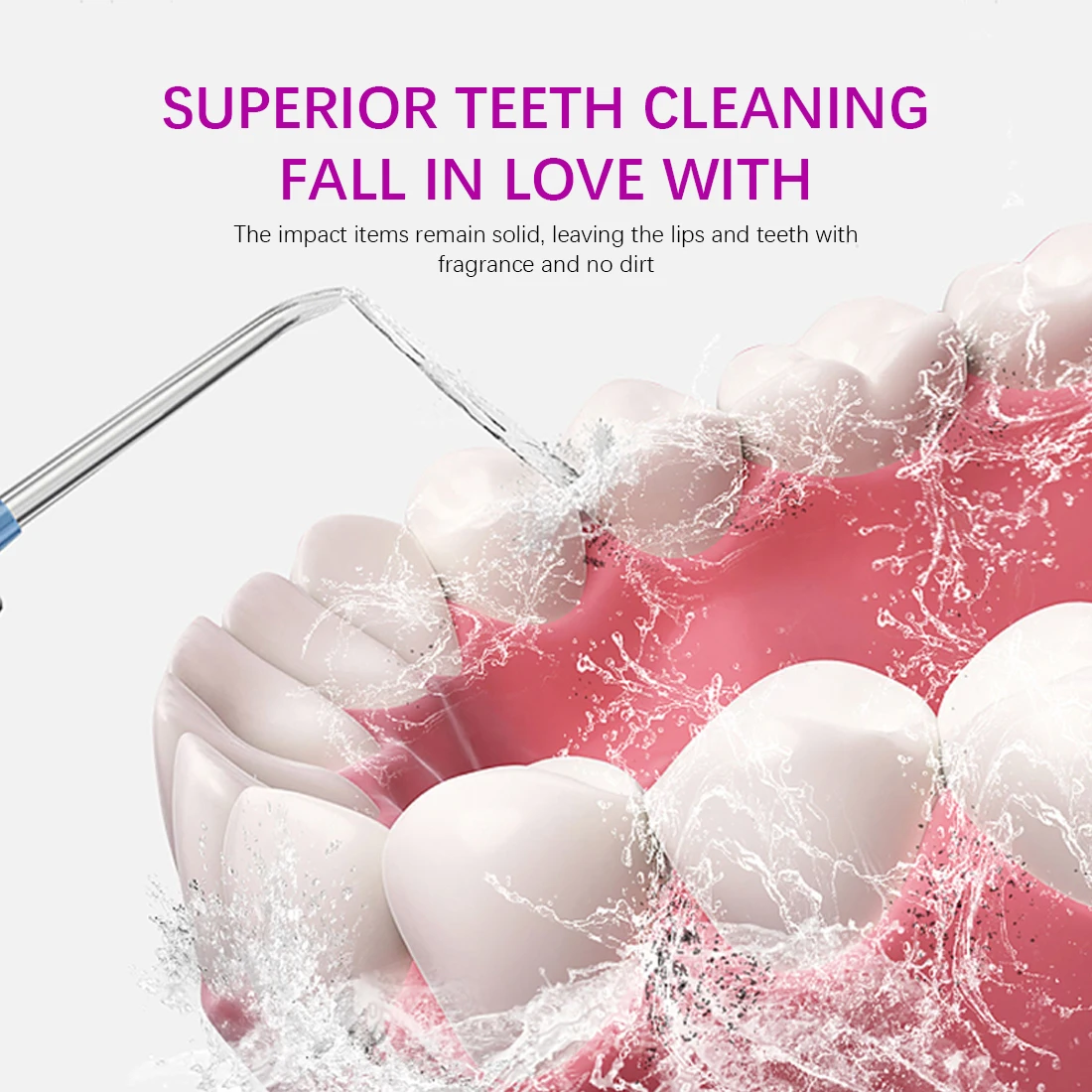 Портативный ирригатор полости рта электрический 3 модели перезаряжаемый через Usb