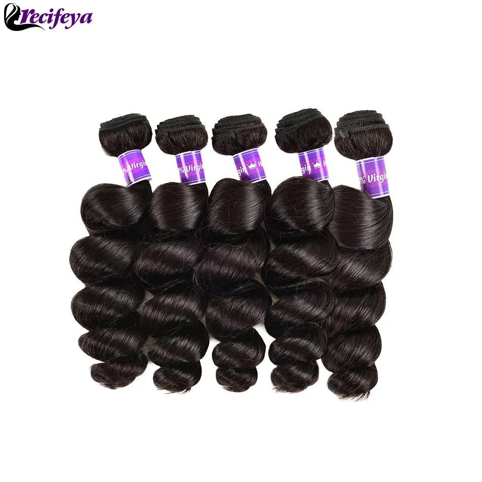 

Loose Wave Bundles Hair Wholesale Hair Bundles Deals Brazilian Hair Wave Bundles Recifeya 100% Remy Human Hair Natural Color