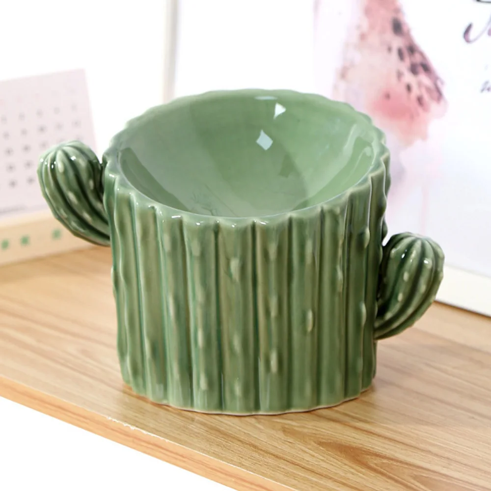

1pc Pet Feeding Bowl Ceramic Pet Food Storage Bowl Pet Water Food Feeding Bowl