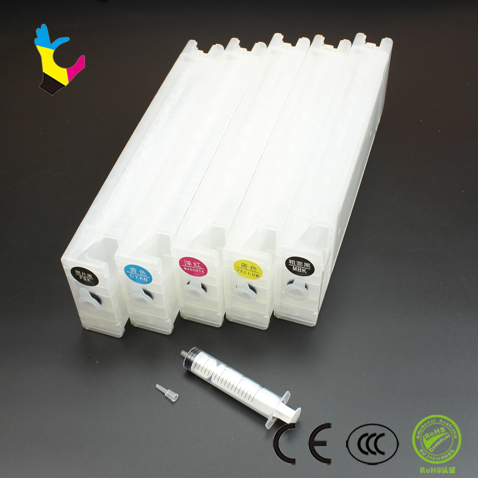700 мл T6941-T6945 T3200 T5200 T7200 пустой перезаправляемый картридж для Epson SureColor T3070 T5070 T7070