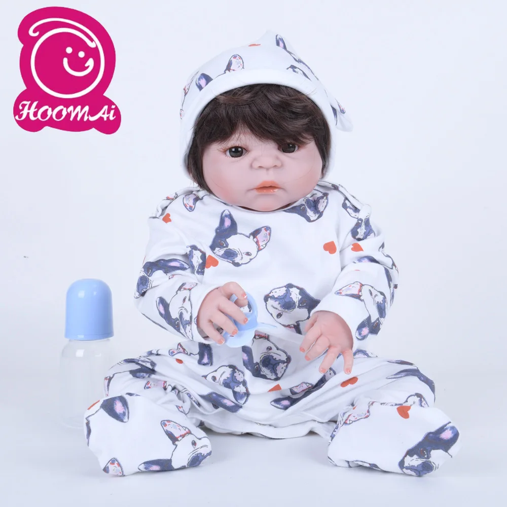 Новое поступление 22 'ཱི см кукла для маленькой девочки полностью силиконовая