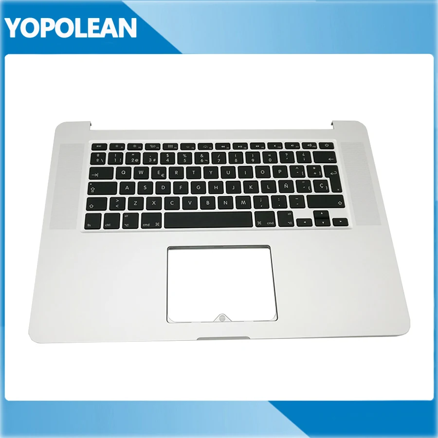 98% Новый SP Spainish Топ чехол клавиатура для MacBook Pro 15 &quotA1398 Retina ME294 ME293 поздний 2013 2014 и
