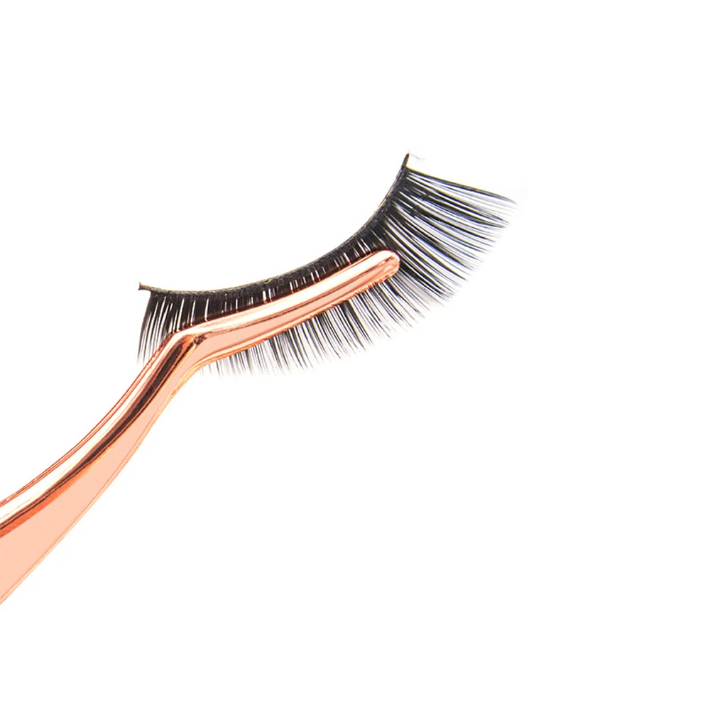 100/Упаковка оптовая продажа накладных ресниц Пинцет бигуди норковые ресницы