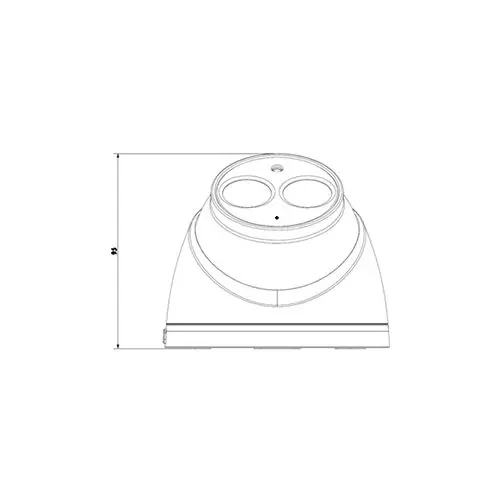 Камера видеонаблюдения Dahua PoE 6 МП инфракрасная веб камера встроенный микрофон h.265