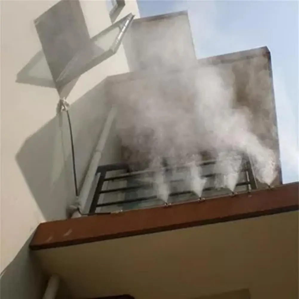 

6M 6 Fine Cooling Fog Nozzles Irrigation System for Outdoor Misting Watering