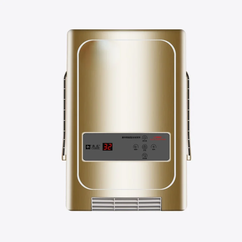 

Intelligent Touch PTC Ceramic Heater Bathroom Multifunctional Wall-mounted Heater Dehumidifying Antibacterial Dry Clothes