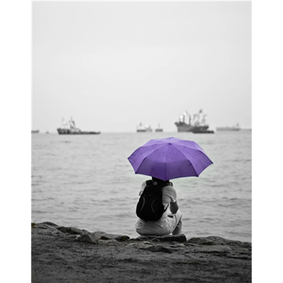 Пляжный 5D Алмазный Зонт с вышивкой полностью алмазная живопись аксессуары