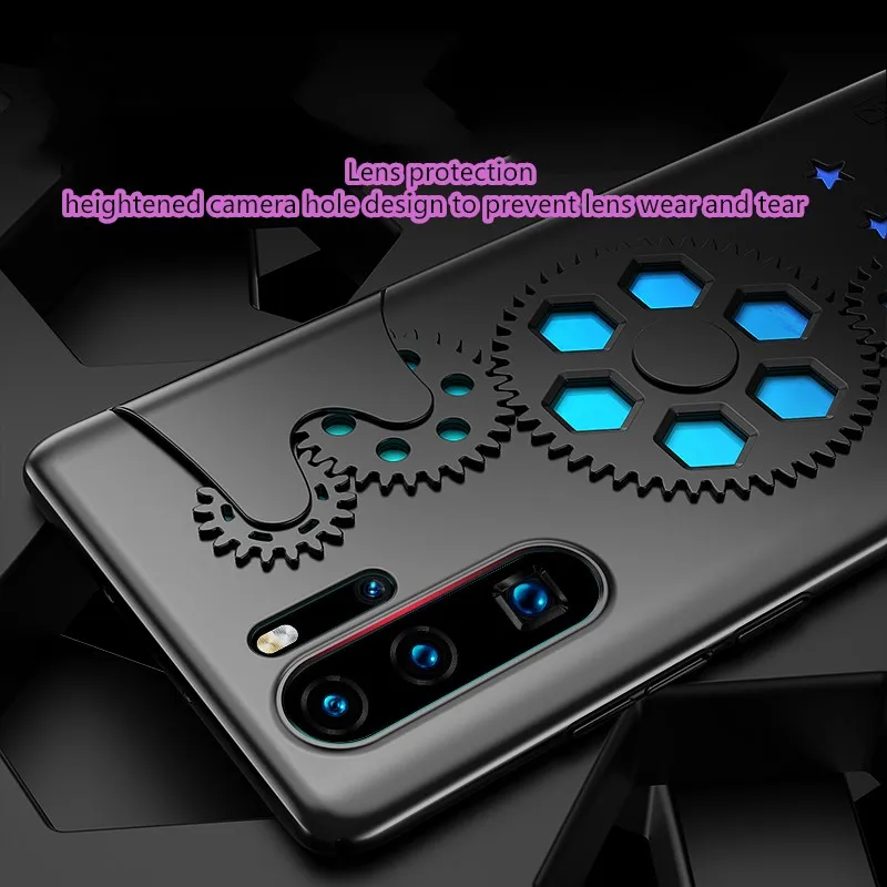 Exclusive customized original Huawei P30 pro with gear phone case support decompression | Mobile Phone Cases &amp Covers