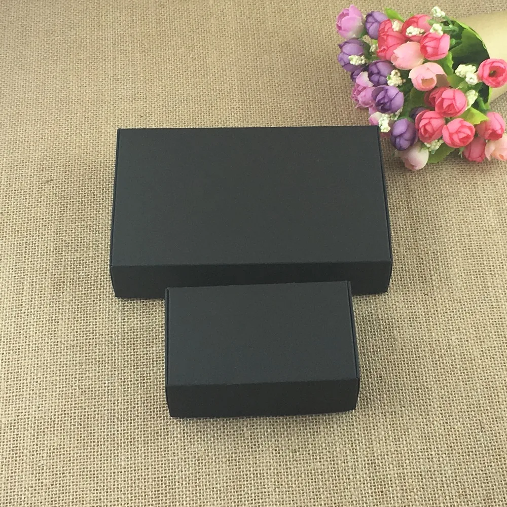 24 шт./лот большой размер коробка из крафт-бумаги в виде самолета для изготовления