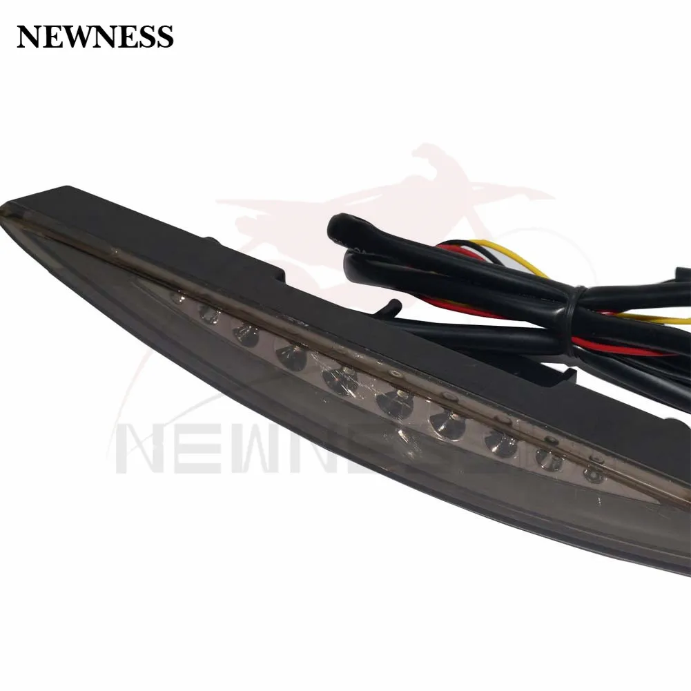 Мотоцикл Велосипед дым заднее крыло наконечник светодиодный тормозной фонарь