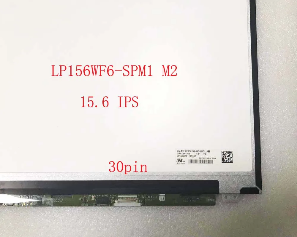 15.6&quot lcd led laptop screen for BOE NV156FHM-N41 NV156FHM-N42 NV156FHM-N43 LP156WF6-SPM1 M2 1920*1080 IPS 30PIN EDP LCD SCREEN |