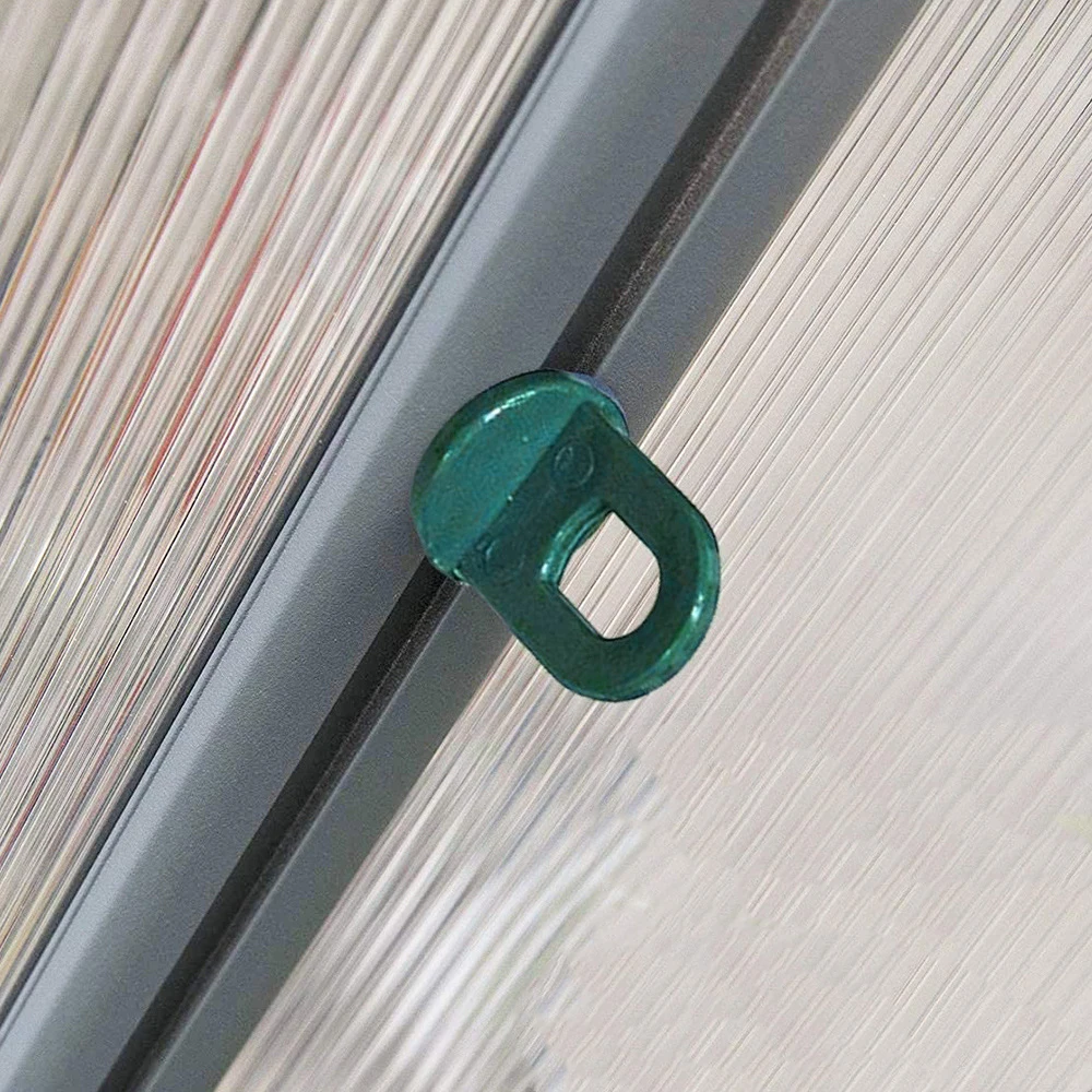 10 шт./компл. Крючки для подвешивания теплиц застежка-Пряжка крючок прививки