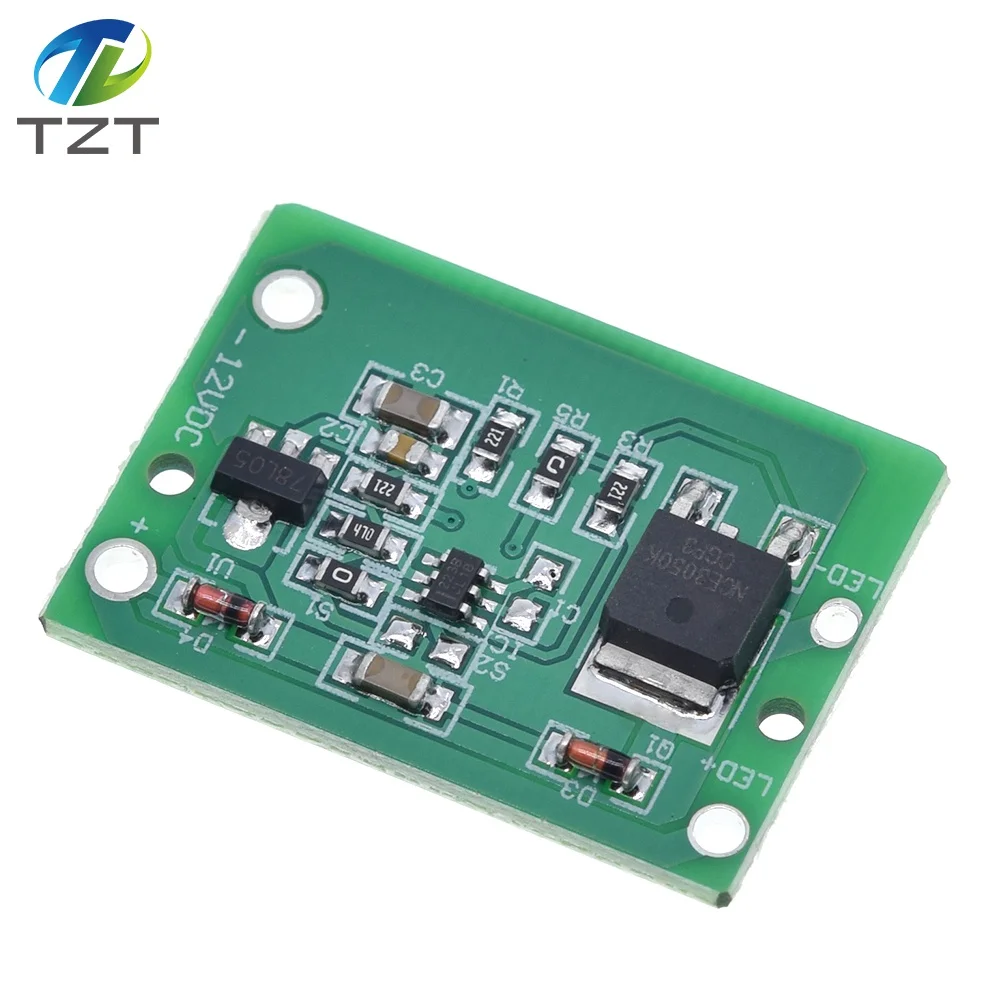 Емкостный сенсорный переключатель TZT модуль с кнопочной кнопкой защелкой и реле